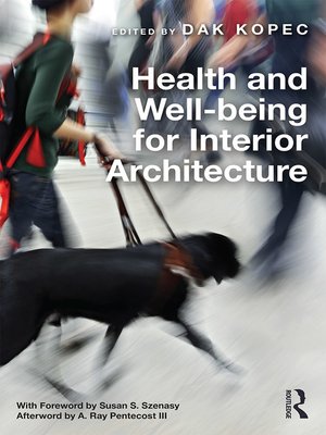 cover image of Health and Well-being for Interior Architecture